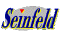 A gif that shows the Seinfeld TV show logo